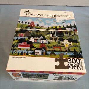 Jane Wooster Scott 300 pc MEMORIES PAST Puzzle - UNKNOWN IF COMPLETE #F15